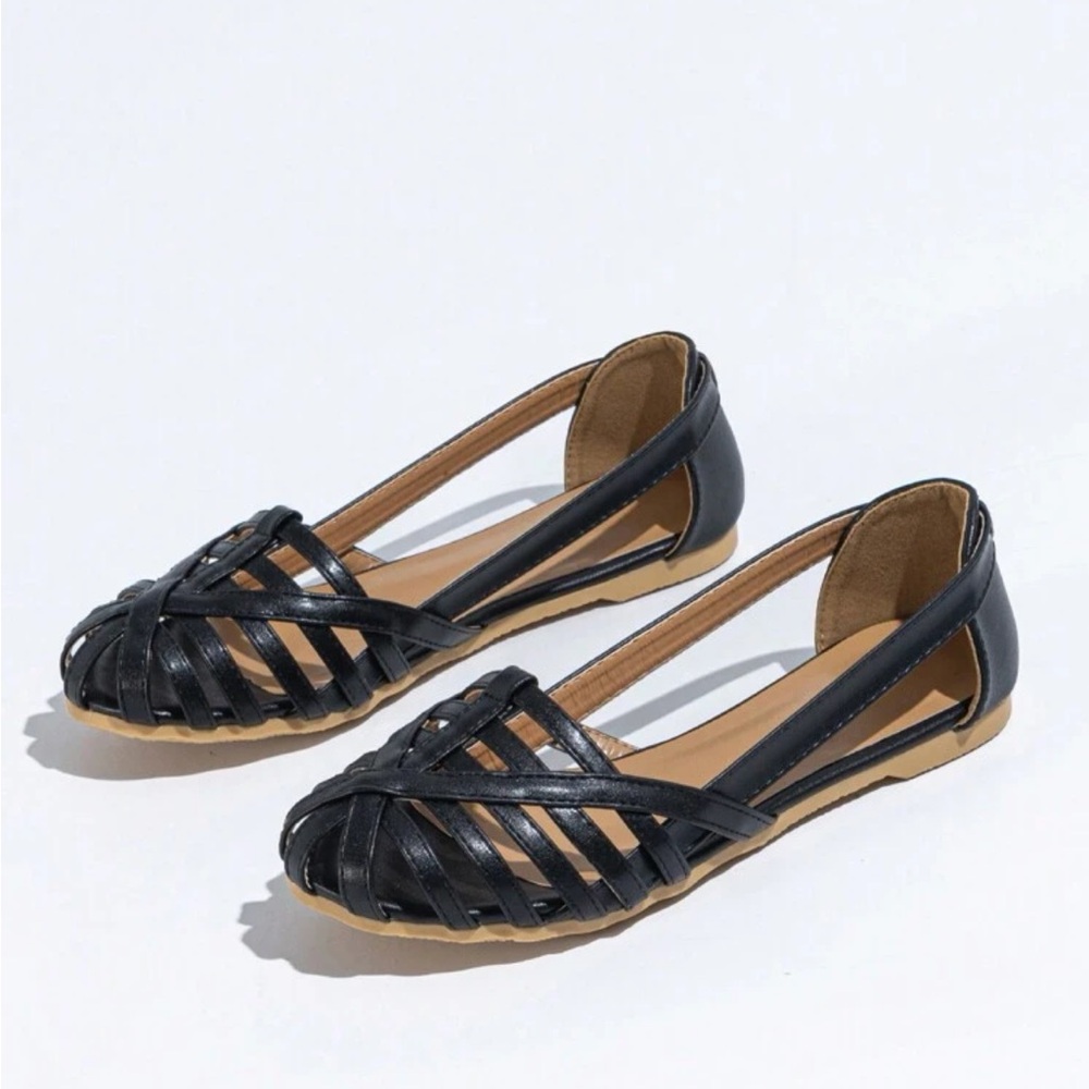 Strappy Flat Sandals